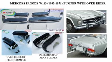 Mercedes W113 Pagoda (63 -71) Bumpers New