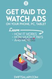 Get Paid to Watch Ads 