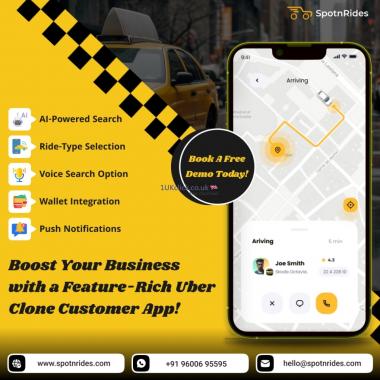 Why Choose Spotnrides Uber Clone Script for Your Taxi App