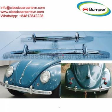 VW Beetle Split year (1950 – 1953) bumpers by stainless st