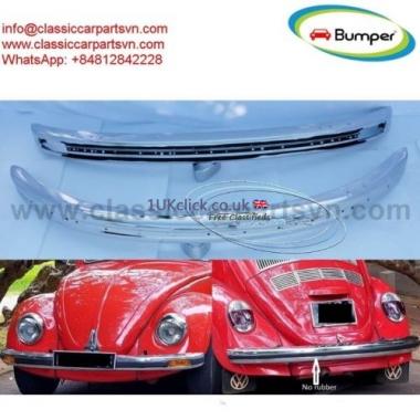 VW Beetle bumpers 1975 and onwards by stainless steel new 