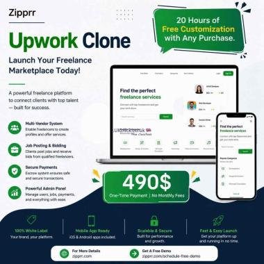 Upwork Clone Script vs Custom Development Cost